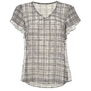 Small CAbi Agenda Top White and Black